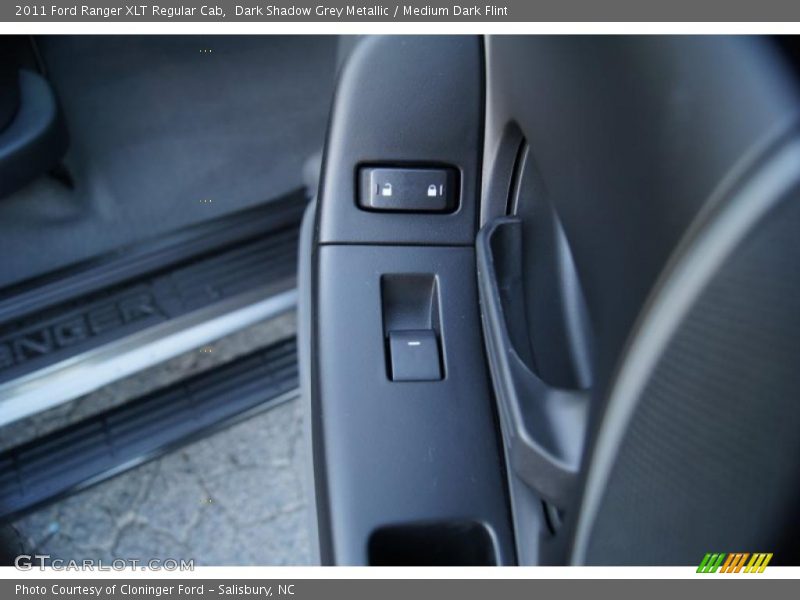 Dark Shadow Grey Metallic / Medium Dark Flint 2011 Ford Ranger XLT Regular Cab