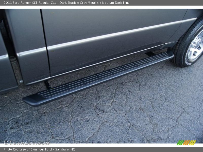 Dark Shadow Grey Metallic / Medium Dark Flint 2011 Ford Ranger XLT Regular Cab