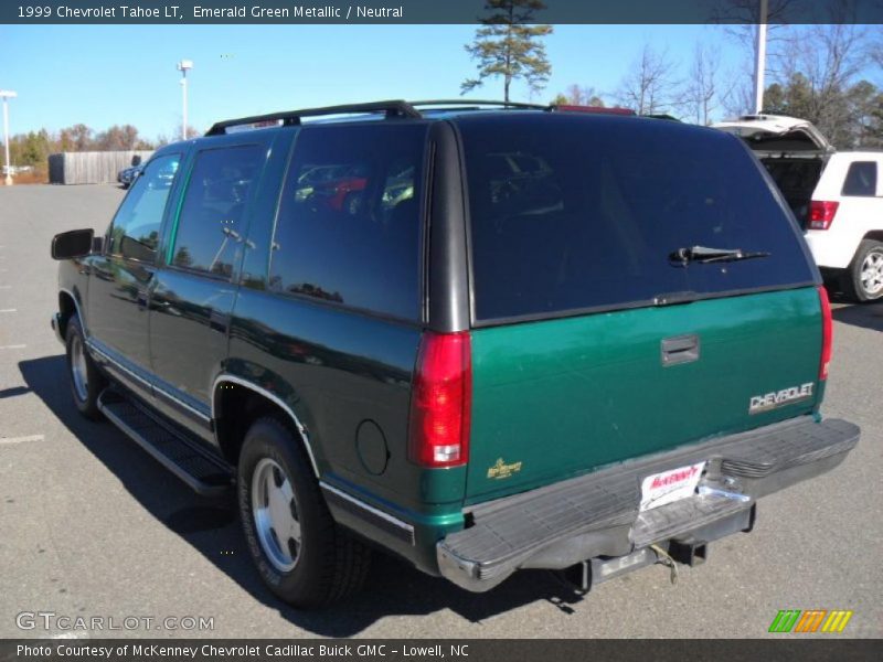 Emerald Green Metallic / Neutral 1999 Chevrolet Tahoe LT