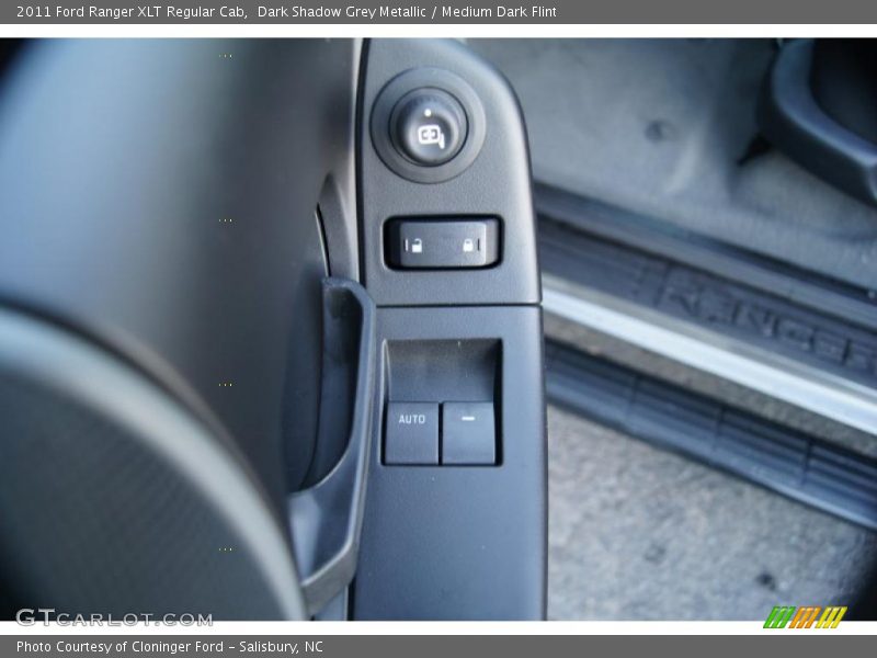 Dark Shadow Grey Metallic / Medium Dark Flint 2011 Ford Ranger XLT Regular Cab