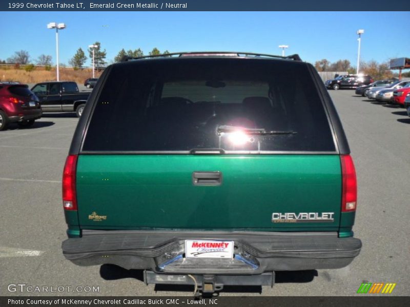 Emerald Green Metallic / Neutral 1999 Chevrolet Tahoe LT