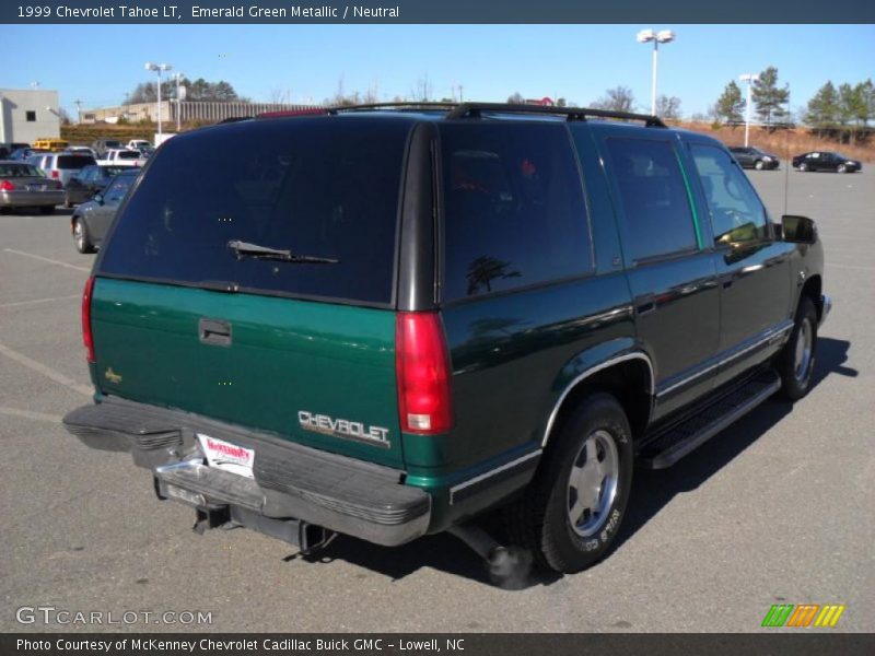 Emerald Green Metallic / Neutral 1999 Chevrolet Tahoe LT