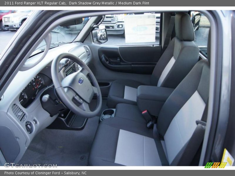  2011 Ranger XLT Regular Cab Medium Dark Flint Interior