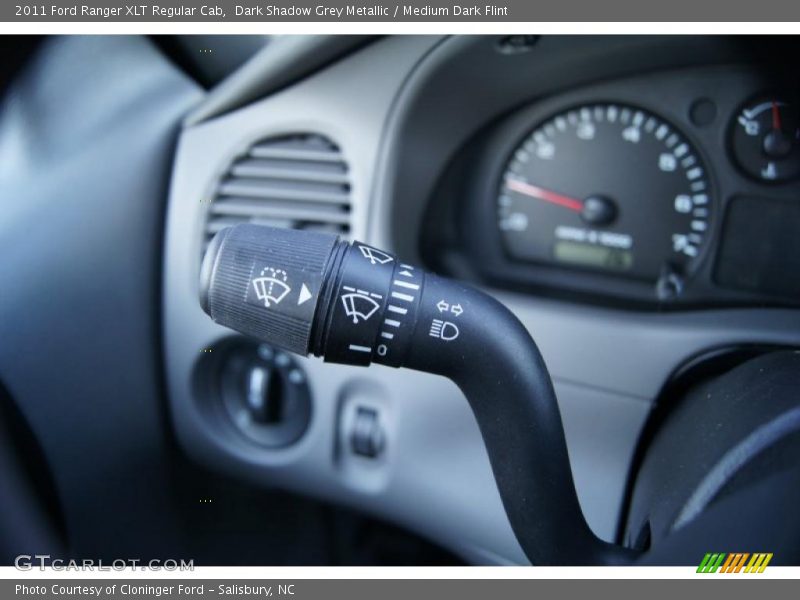 Controls of 2011 Ranger XLT Regular Cab