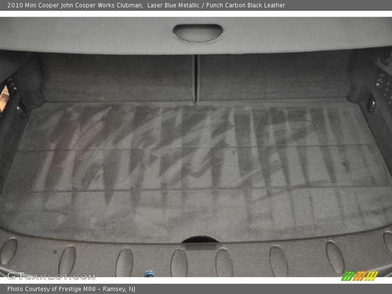 Laser Blue Metallic / Punch Carbon Black Leather 2010 Mini Cooper John Cooper Works Clubman