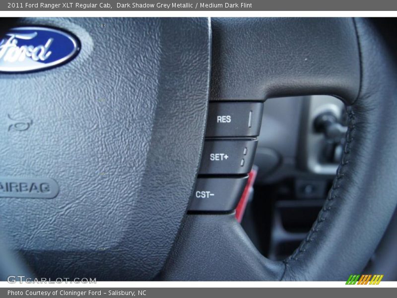 Controls of 2011 Ranger XLT Regular Cab