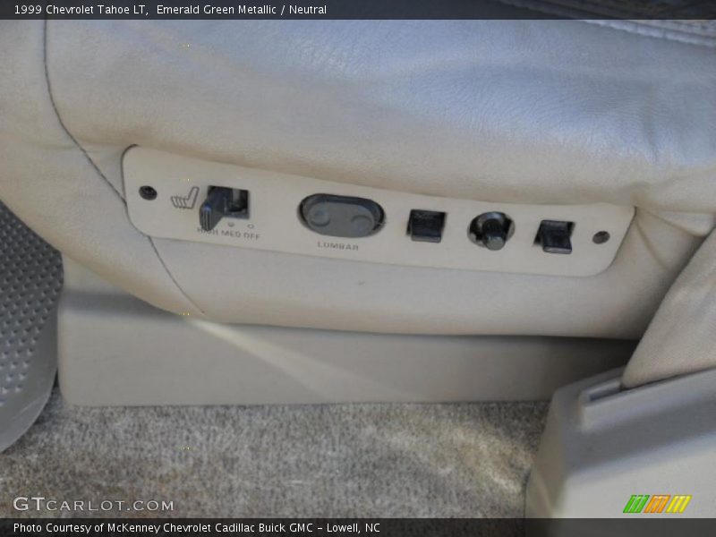 Emerald Green Metallic / Neutral 1999 Chevrolet Tahoe LT