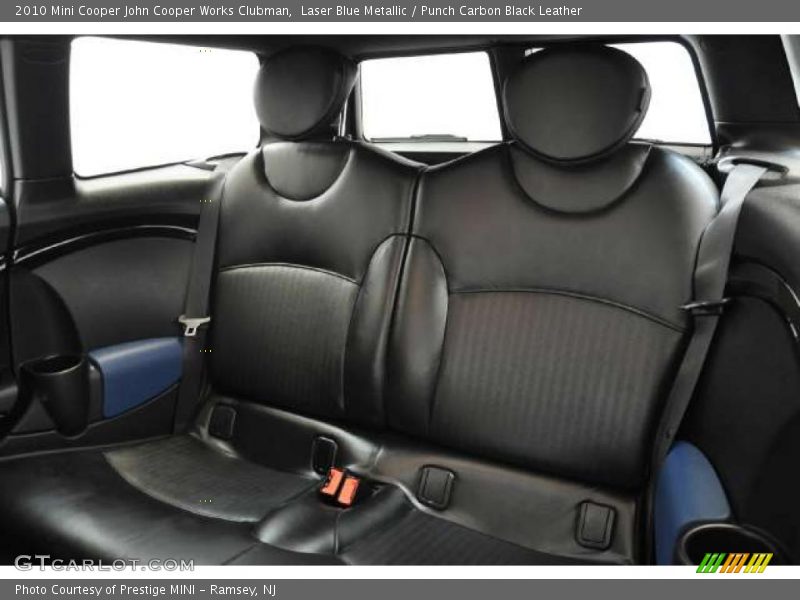  2010 Cooper John Cooper Works Clubman Punch Carbon Black Leather Interior