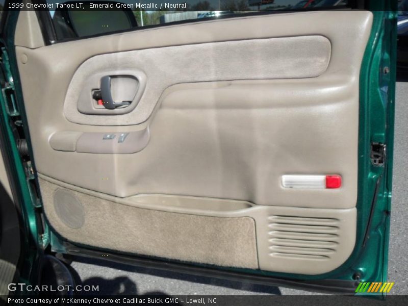 Emerald Green Metallic / Neutral 1999 Chevrolet Tahoe LT