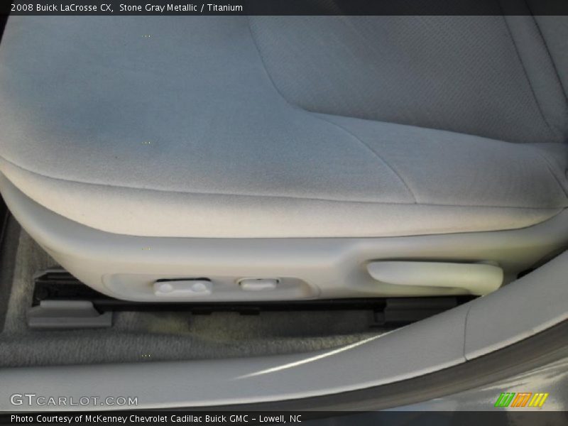 Stone Gray Metallic / Titanium 2008 Buick LaCrosse CX