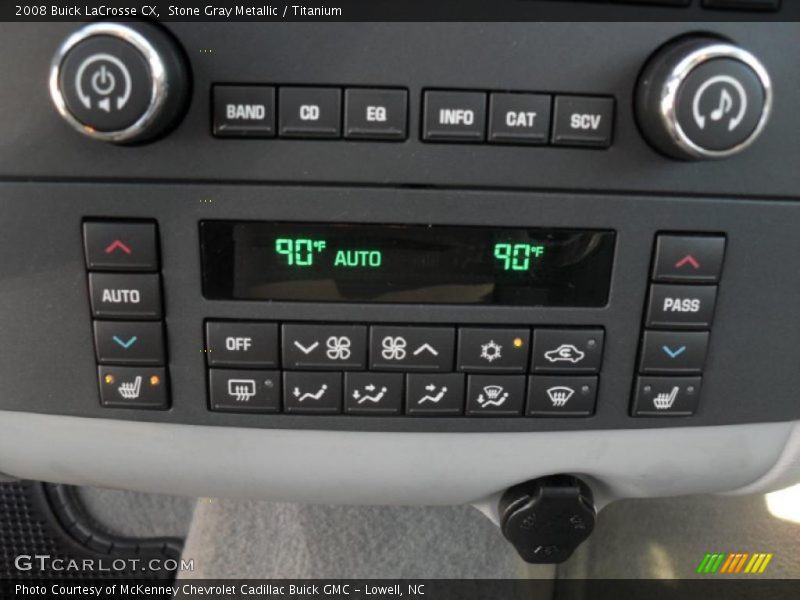 Stone Gray Metallic / Titanium 2008 Buick LaCrosse CX