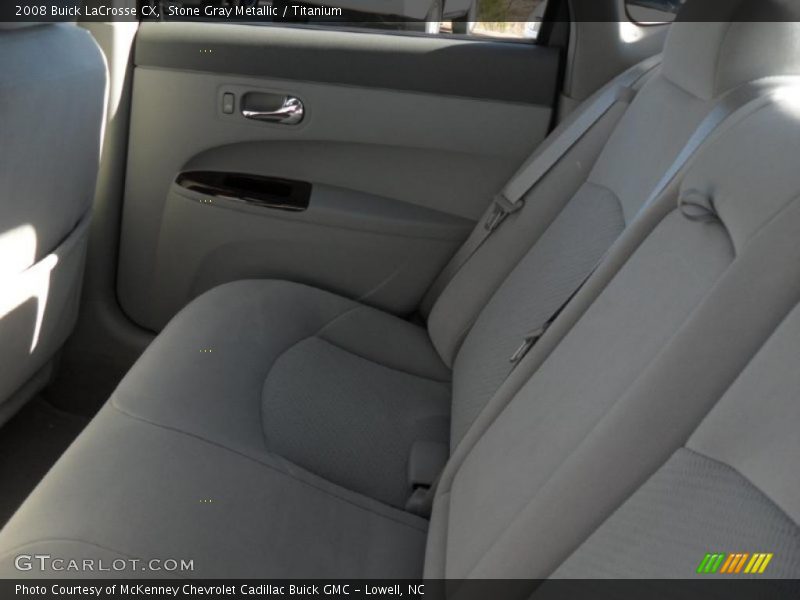 Stone Gray Metallic / Titanium 2008 Buick LaCrosse CX