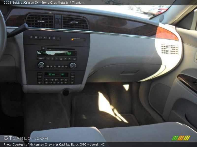 Stone Gray Metallic / Titanium 2008 Buick LaCrosse CX