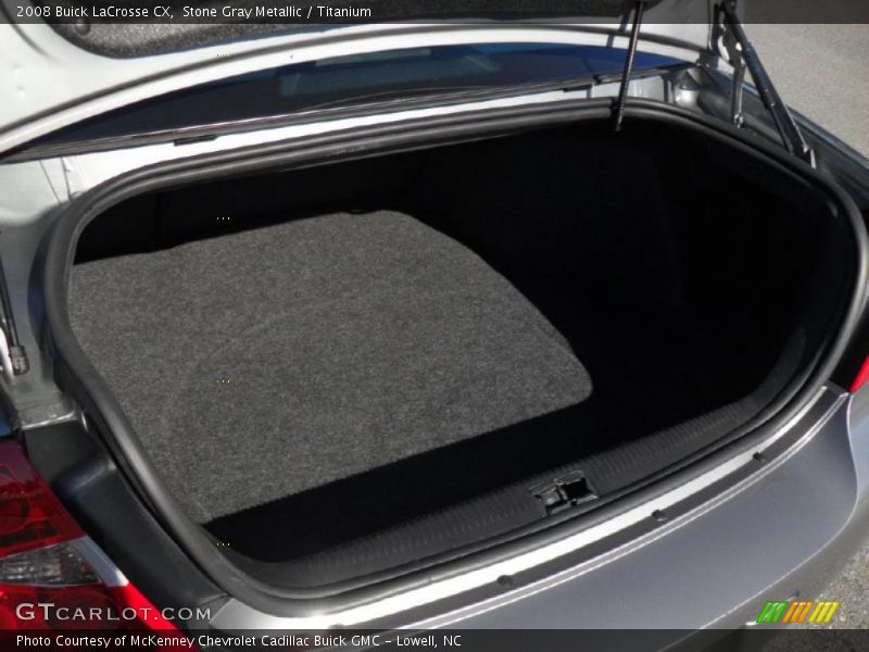 Stone Gray Metallic / Titanium 2008 Buick LaCrosse CX