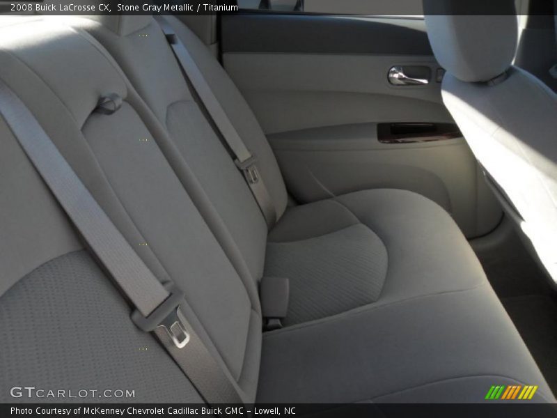 Stone Gray Metallic / Titanium 2008 Buick LaCrosse CX