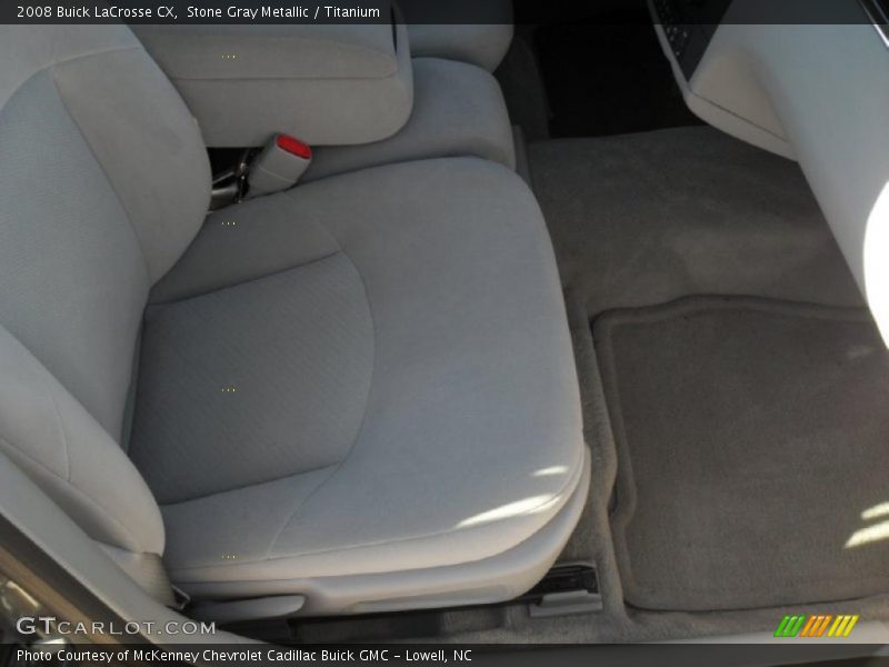 Stone Gray Metallic / Titanium 2008 Buick LaCrosse CX