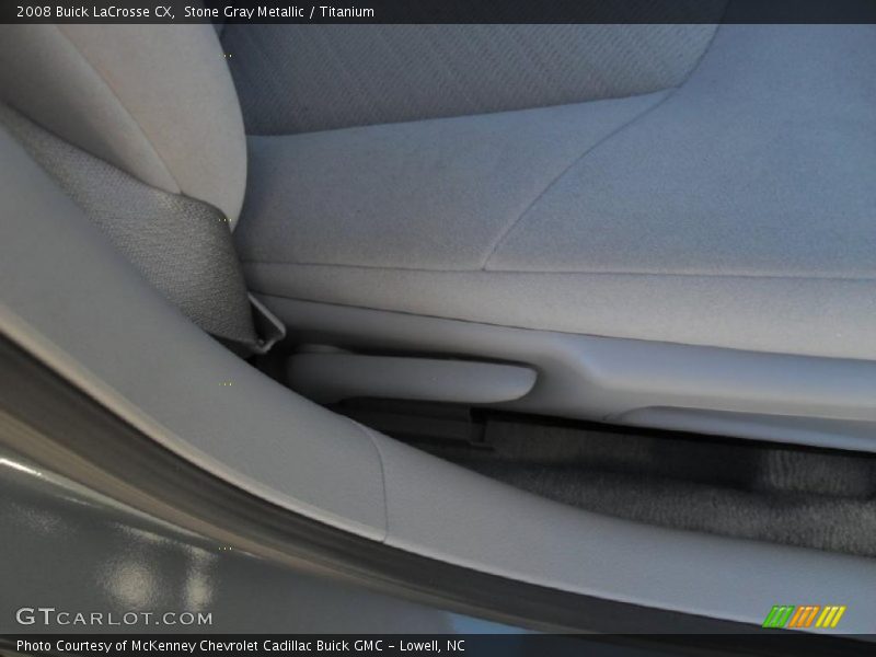 Stone Gray Metallic / Titanium 2008 Buick LaCrosse CX