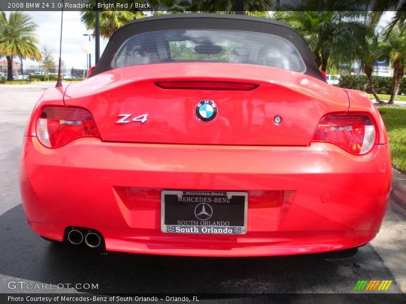 Bright Red / Black 2008 BMW Z4 3.0i Roadster