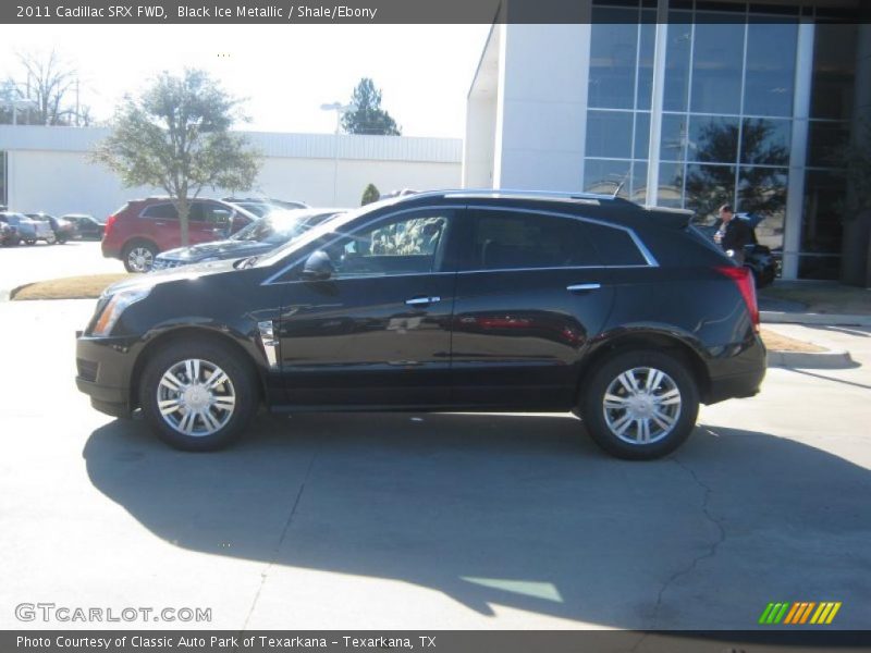 Black Ice Metallic / Shale/Ebony 2011 Cadillac SRX FWD