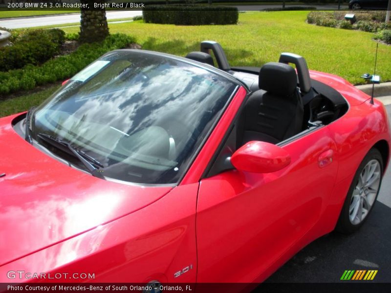 Bright Red / Black 2008 BMW Z4 3.0i Roadster