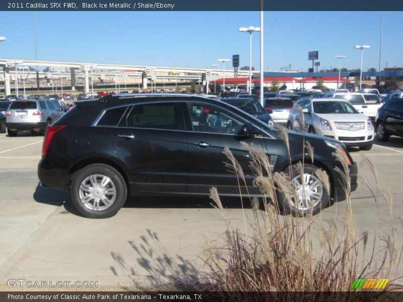 Black Ice Metallic / Shale/Ebony 2011 Cadillac SRX FWD