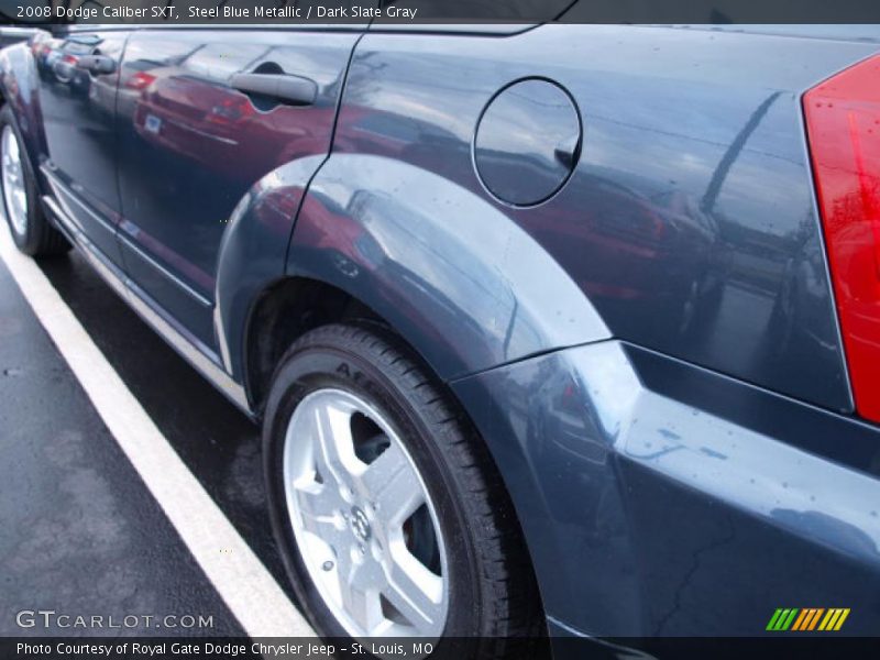 Steel Blue Metallic / Dark Slate Gray 2008 Dodge Caliber SXT