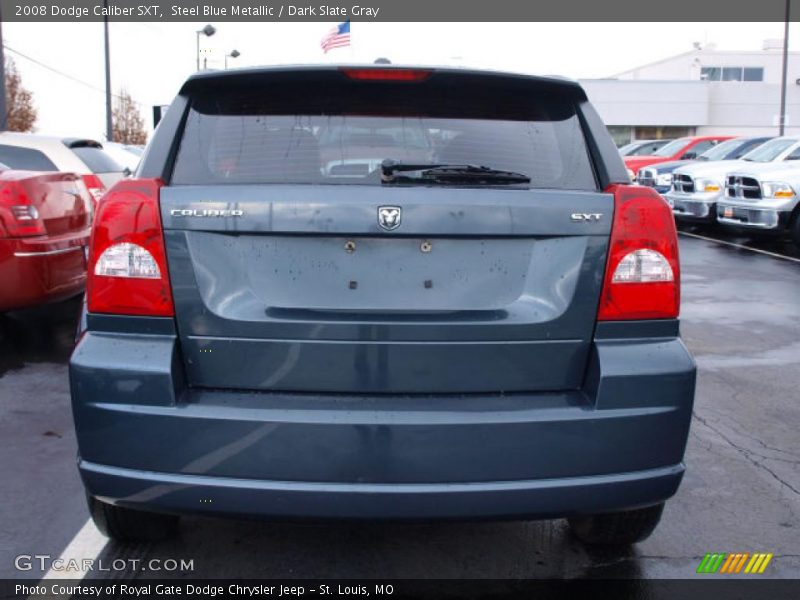 Steel Blue Metallic / Dark Slate Gray 2008 Dodge Caliber SXT