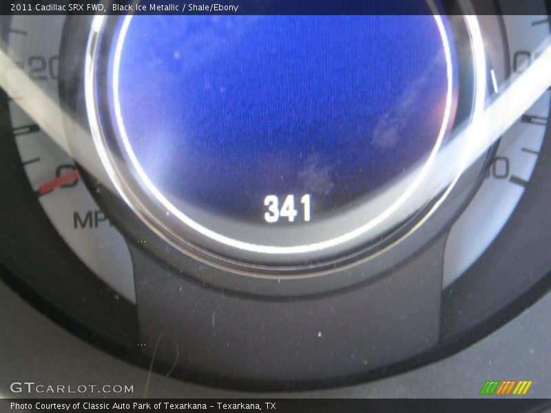 Black Ice Metallic / Shale/Ebony 2011 Cadillac SRX FWD