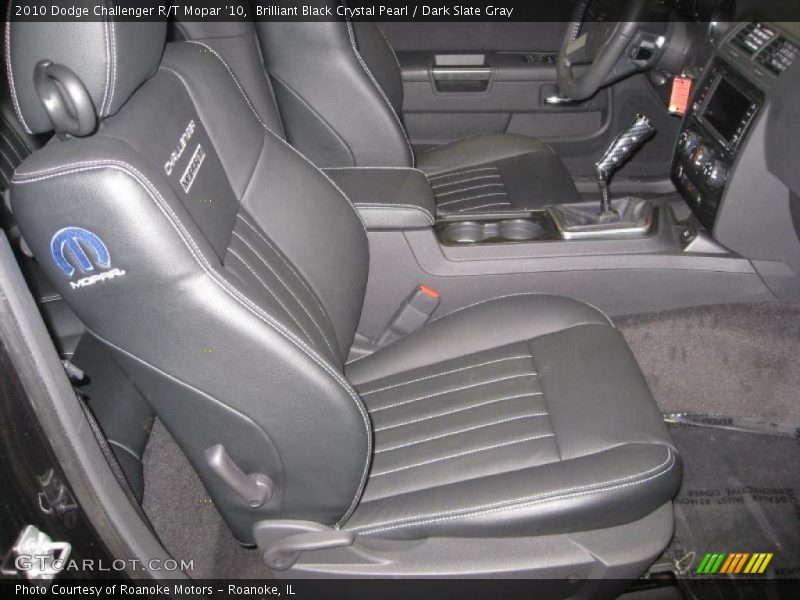 Brilliant Black Crystal Pearl / Dark Slate Gray 2010 Dodge Challenger R/T Mopar '10