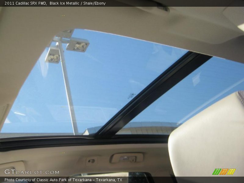 Black Ice Metallic / Shale/Ebony 2011 Cadillac SRX FWD