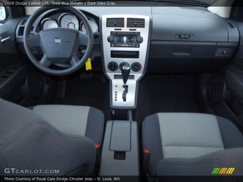 Steel Blue Metallic / Dark Slate Gray 2008 Dodge Caliber SXT