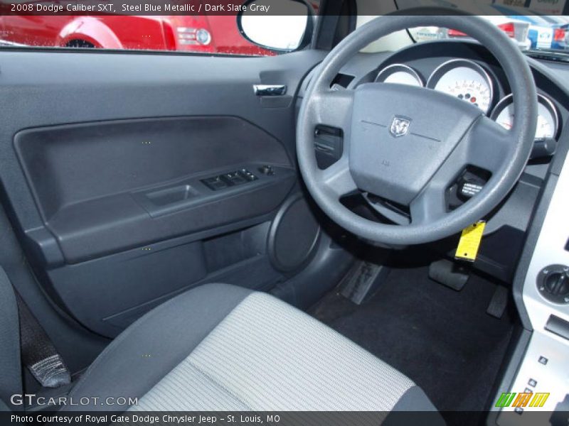 Steel Blue Metallic / Dark Slate Gray 2008 Dodge Caliber SXT