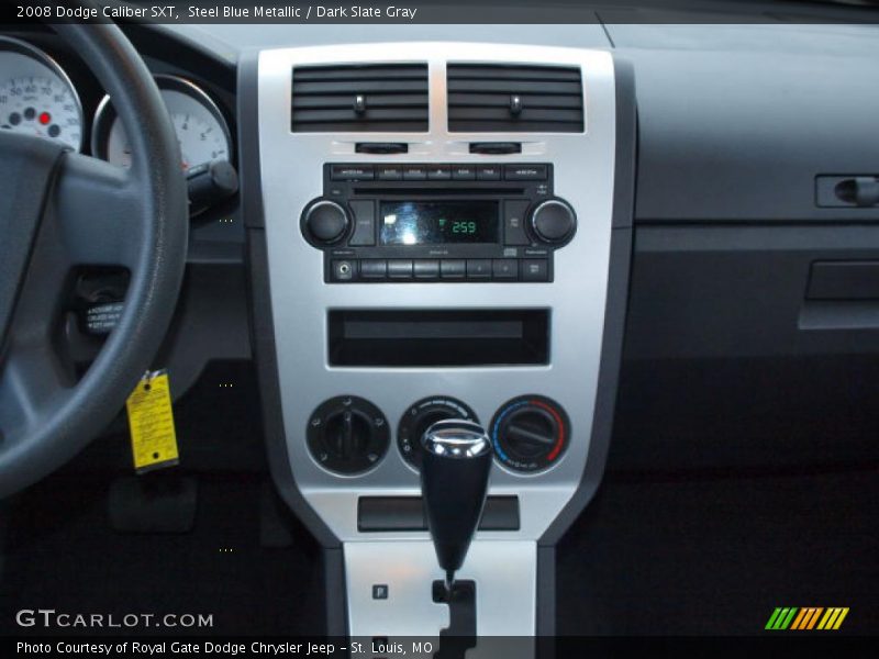 Steel Blue Metallic / Dark Slate Gray 2008 Dodge Caliber SXT