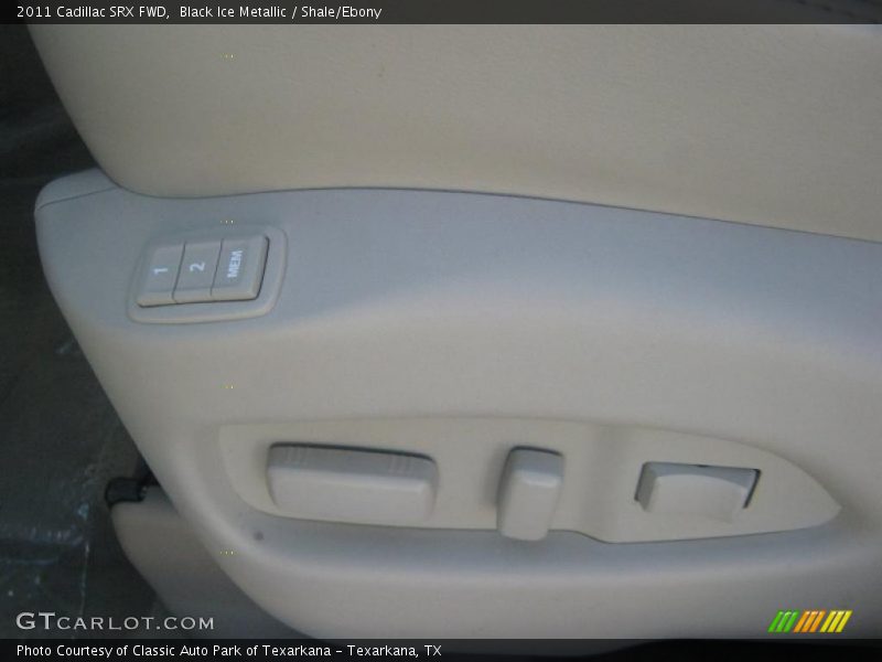 Black Ice Metallic / Shale/Ebony 2011 Cadillac SRX FWD