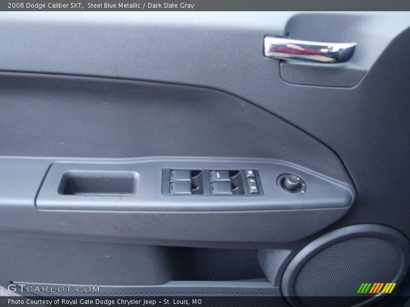 Steel Blue Metallic / Dark Slate Gray 2008 Dodge Caliber SXT