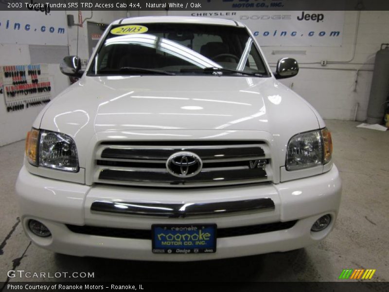 Natural White / Oak 2003 Toyota Tundra SR5 TRD Access Cab 4x4