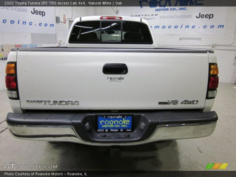 Natural White / Oak 2003 Toyota Tundra SR5 TRD Access Cab 4x4