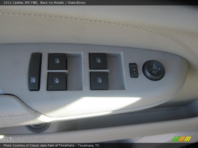 Black Ice Metallic / Shale/Ebony 2011 Cadillac SRX FWD