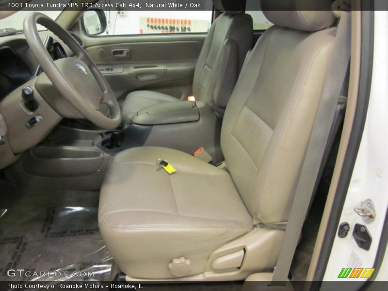 Natural White / Oak 2003 Toyota Tundra SR5 TRD Access Cab 4x4