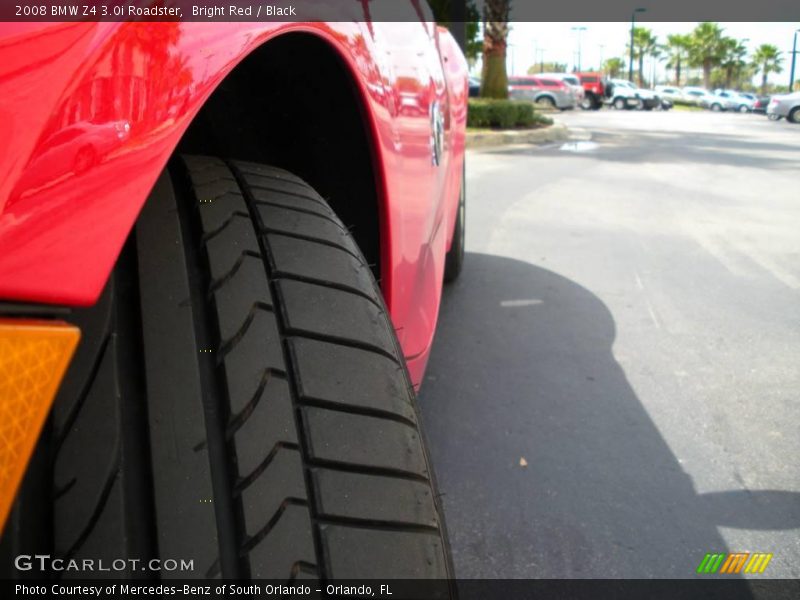 Bright Red / Black 2008 BMW Z4 3.0i Roadster