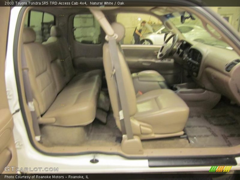 Natural White / Oak 2003 Toyota Tundra SR5 TRD Access Cab 4x4
