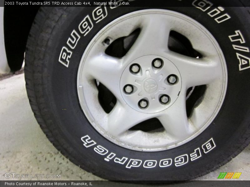 Natural White / Oak 2003 Toyota Tundra SR5 TRD Access Cab 4x4