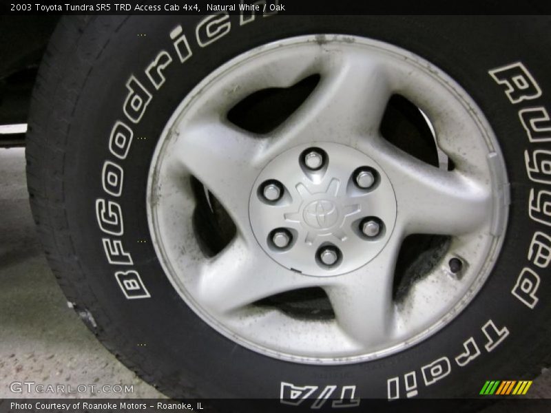 Natural White / Oak 2003 Toyota Tundra SR5 TRD Access Cab 4x4