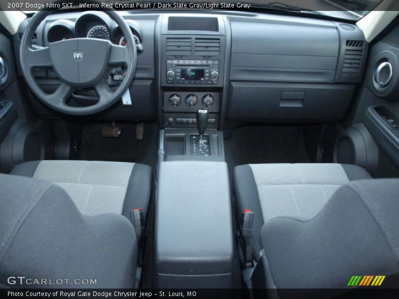 Inferno Red Crystal Pearl / Dark Slate Gray/Light Slate Gray 2007 Dodge Nitro SXT