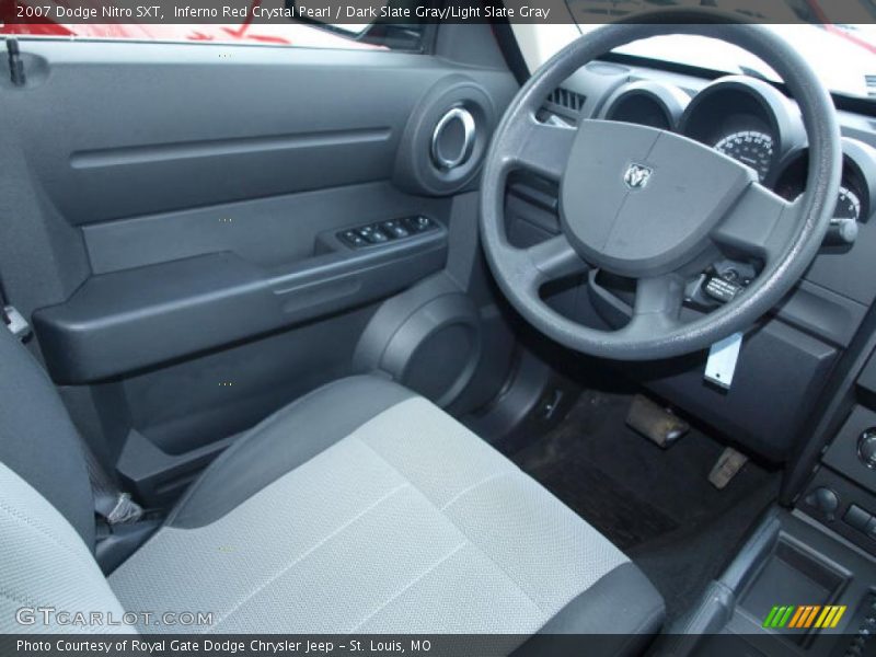 Inferno Red Crystal Pearl / Dark Slate Gray/Light Slate Gray 2007 Dodge Nitro SXT