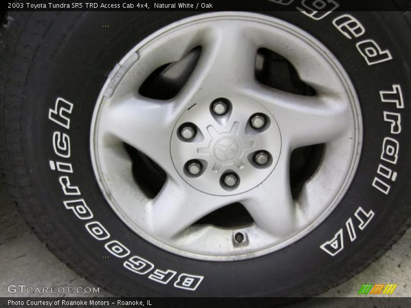 Natural White / Oak 2003 Toyota Tundra SR5 TRD Access Cab 4x4
