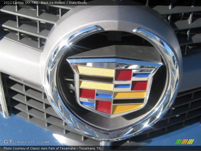 Black Ice Metallic / Shale/Ebony 2011 Cadillac SRX FWD
