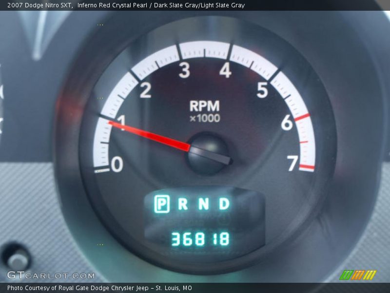Inferno Red Crystal Pearl / Dark Slate Gray/Light Slate Gray 2007 Dodge Nitro SXT