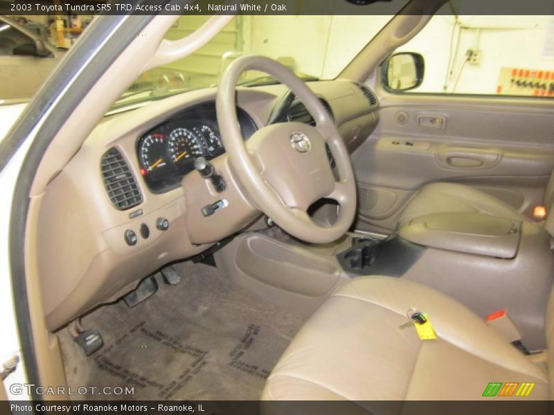 Natural White / Oak 2003 Toyota Tundra SR5 TRD Access Cab 4x4