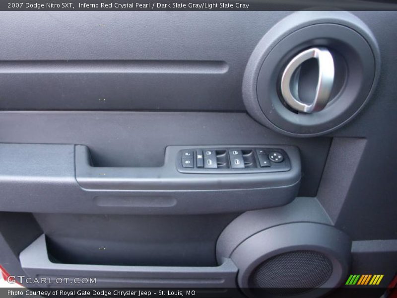 Inferno Red Crystal Pearl / Dark Slate Gray/Light Slate Gray 2007 Dodge Nitro SXT